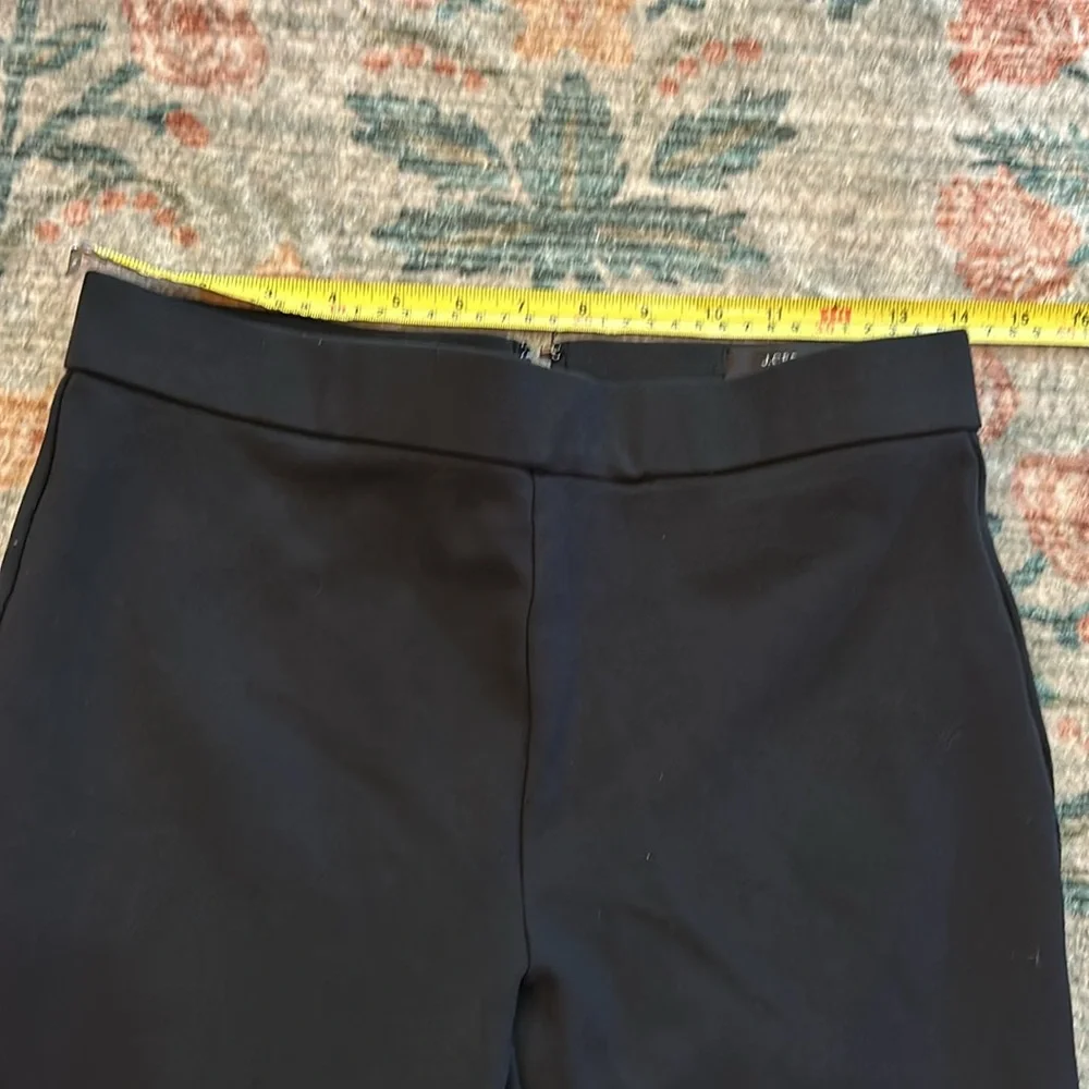 J Crew Split Hem Pixie Pant in Stretch Ponte EUC Size Small